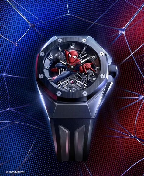 montre spiderman audemars piguet|Audemars Piguet royal oak concept.